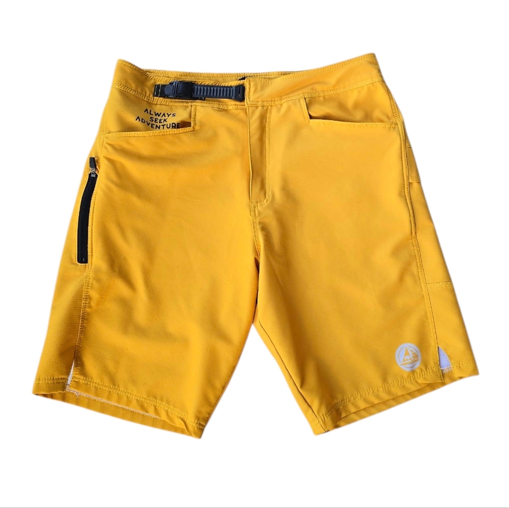 Praire Sailor KOM2 Bike Shorts Yellow Size Small